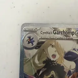 Pokemon Cynthia’s Garchomp ex 232/182 Destined Rivals SIR Holo NM 🤩 - Image 3