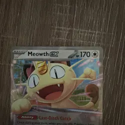 Pokemon Tcg Meowth EX 062/088 Double Rare Perfect Order - Image 3