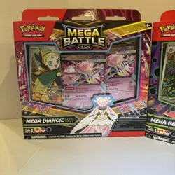 Pokemon Set of 2 Mega Gengar And Mega Diancie ex Mega Battle Deck "1 of Each" - Image 3
