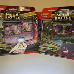 Pokemon Set of 2 Mega Gengar And Mega Diancie ex Mega Battle Deck "1 of Each" - Image 4