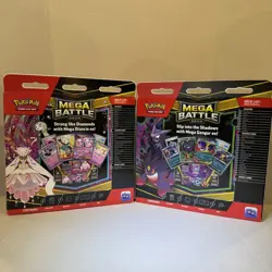 Pokemon Set of 2 Mega Gengar And Mega Diancie ex Mega Battle Deck "1 of Each" - Image 5