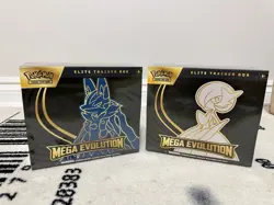 POKEMON TCG MEGA EVOLUTION LUCARIO & GARDEVOIR ETB ELITE TRAINER BOX SET SEALED - Image 1