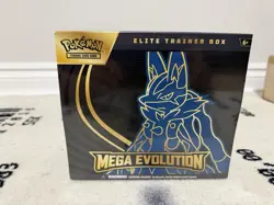 POKEMON TCG MEGA EVOLUTION LUCARIO & GARDEVOIR ETB ELITE TRAINER BOX SET SEALED - Image 2