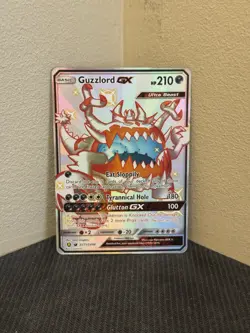 Pokemon TCG Guzzlord GX SV71/SV94 SM Hidden Fates Shiny Vault Full Art Shiny - Image 1