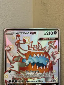 Pokemon TCG Guzzlord GX SV71/SV94 SM Hidden Fates Shiny Vault Full Art Shiny - Image 2