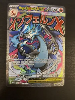 Pokemon TCG Mega Charizard X EX 023 MEP ⭐ NM condition - Image 3
