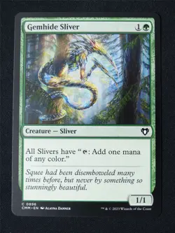 Gemhide Sliver - MH3 - Mtg Card #4JS - Image 1