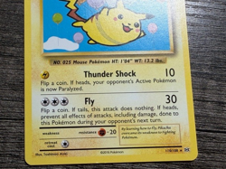 POKEMON NON HOLO FLYING PIKACHU 111/108 RARE EVOLUTIONS + NEW ARCEUS SLEEVE LP - Image 3