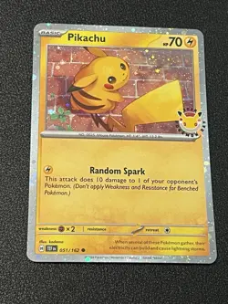 Pokemon TCG Pikachu (Pokemon Day 2026) 051/162 Holo - Image 1