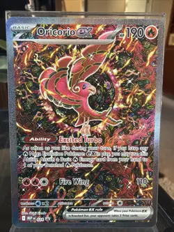 Pokemon Oricorio ex 024 ME: Mega Evolution Promo Full Art Holo 190 HP - Image 1
