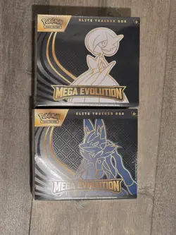 Pokemon TCG Mega Evolution ETB Sealed Lot of 2 NEW FAST SHIPPING - Image 1