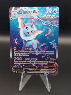 Vaporeon VMAX SWSH182 SWSH: Sword & Shield Promo Cards Holo - Image 1