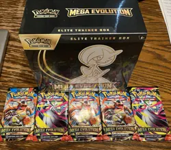 Pokemon Mega Evolution GARDEVOIR Elite Trainer Box ETB And 5 Sealed Packs! New! - Image 1