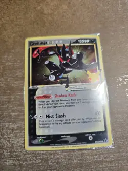 SEALED Pokemon Greninja Gold Star Holo Promo Black Star SWSH144 Celebrations - Image 1