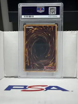 Yu-Gi-Oh LOB Reprint LOB-000 Tri-Horned Dragon PSA 9 - Image 2