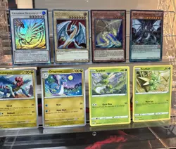 8 Dragon Cards (Pokemon And Yugioh) - Image 2