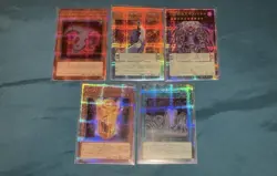 Yu-Gi-Oh! Quarter Century Chronicle side:Pride Japan OCG QCScR D/D Lot of 5 USED - Image 1