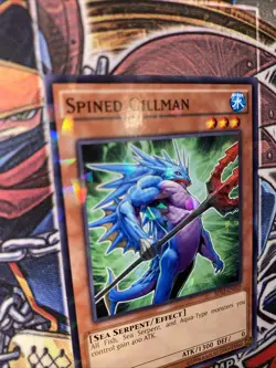 Yugioh! Spined Gillman BP03-EN059 Shatterfoil 1st Edition NM+ - Image 4