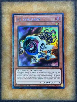 Yugioh Jet Synchron MZMI-EN044 Collector Rare 1st Ed NM - Image 1