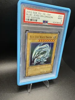 Yu-Gi-Oh! Blue-Eyes White Dragon 1st Edition SDK-001 PSA 9 - Image 3