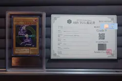 YuGiOh Dark Magician LN-53 Ultimate Rare ARS 9 Japanese Labyrinth of Nightmare - Image 1