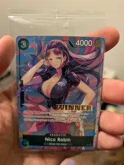 One Piece Trading Card Game Heroine’s Cup Winner Promo Pack Sealed - Image 1