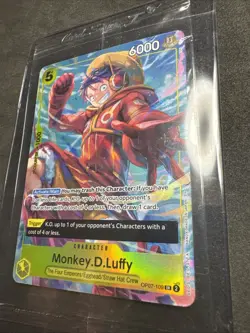 Monkey.D.Luffy (Illustration Box Vol.3) OP07-109 One Piece Promo Card- SEALED - Image 3