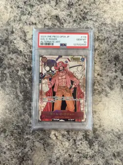 PSA 10 Gol D. Roger OP09-118 Alt Art SEC Emperors in the New World ONE PIECE JP - Image 1