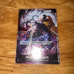 Marshall D Teach Promo P-100 One Piece Event Pack 8 New Four Emperors English - Image 1