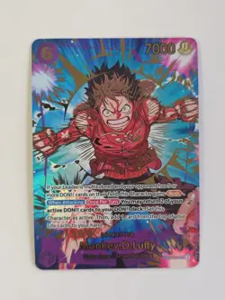 One Piece TCG Monkey D. Luffy SP SEC EB02-061 PRB2 Premium Booster Vol. 2 NM BP2 - Image 1