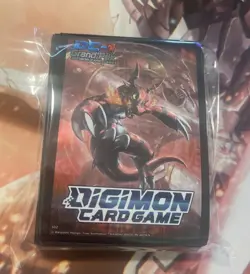 Digimon DC-1 Grand Prix 2022 Guilmon 50 Pcs Card Sleeves SEALED - Image 1