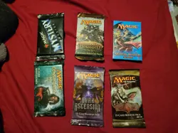 Modern Masters, Alara R, Dark A, Mystery, Conspiracy, Mirrodin Booster Packs MTG - Image 1