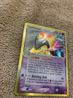 Typhlosion 12/101 Holo Rare Dragon Frontiers Pokemon Card - Image 2