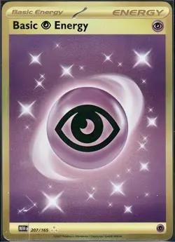 Psychic Energy - 207/165 - Gold Secret Rare - Pokemon Scarlet & Violet 151 - Image 1