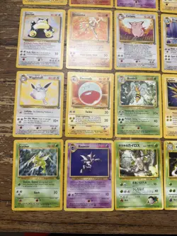 Pokemon TCG Vintage Card Lot Of 20 Base Set, Jungle, Fossil,- All Rares - LP - Image 5