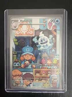Pokemon Vanillish Illustration Rare Paradox Rift 190/182 Stage 1 90HP 60Atk - Image 1