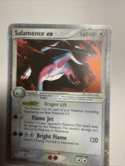 2005 pokemon Deoxys Salamence EX #103/107 - Image 2