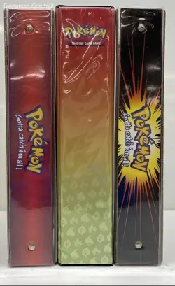Lot of 3 Pokemon Binders - Card Binders or Back to School - Image 3