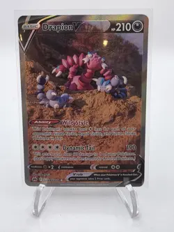 Pokemon Drapion V GG49/GG70 Galarian Gallery Crown Zenith Alt Art Holo NM - Image 1