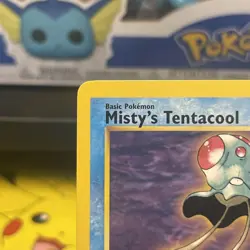 Misty's Tentacool 32/132 1st Edition Gym Heroes Rare Pokemon Card - Image 2