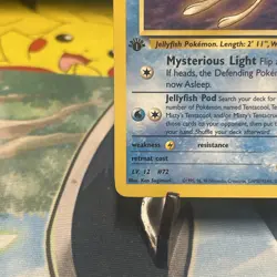 Misty's Tentacool 32/132 1st Edition Gym Heroes Rare Pokemon Card - Image 5