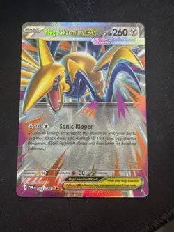 Pokemon TCG - Perfect Order - Mega Skarmory EX 055/088 - NM - English - In Hand - Image 1