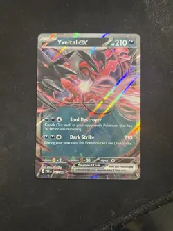 Yveltal ex 53/88 Double Rare Pokemon TCG Perfect Order - NM - In Hand - Image 1