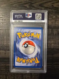 2000 Pokemon Gym Heroes 1st Edition Brock's Rhydon Holo #2 PSA 8 - Image 2