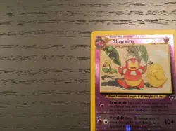 Pokemon Slowking Southern Islands Reverse Holo English 14/18 With Swirl - Image 2
