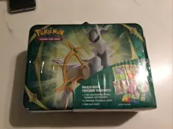 Arceus Collectors Chest Pokemon Lunchbox Tin Spring 2022 NEW SEALED 820650850202 - Image 1