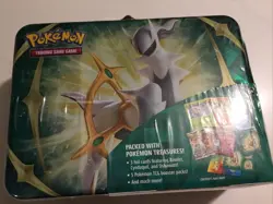 Arceus Collectors Chest Pokemon Lunchbox Tin Spring 2022 NEW SEALED 820650850202 - Image 2