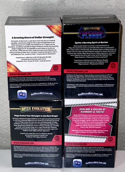 Pokemon Booster Bundle Lot White flare, Surging, Phantasmal Flames, Mega New - Image 3