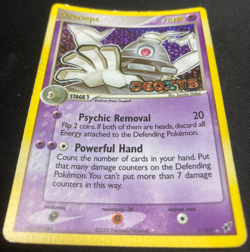 2005 Pokemon ex DEOXYS - Dusclops 7/107 - Reverse Holo Rare Used - Image 4