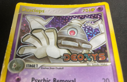 2005 Pokemon ex DEOXYS - Dusclops 7/107 - Reverse Holo Rare Used - Image 5